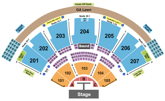 Ruoff Music Center Motley Crue Seating Chart